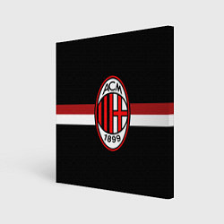 Холст квадратный AC Milan 1899, цвет: 3D-принт