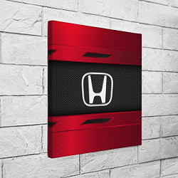 Холст квадратный Honda Sport, цвет: 3D-принт — фото 2