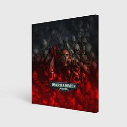Холст квадратный Warhammer 40000: Dawn Of War, цвет: 3D-принт