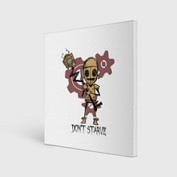 Холст квадратный Don't Starve: WX-78, цвет: 3D-принт