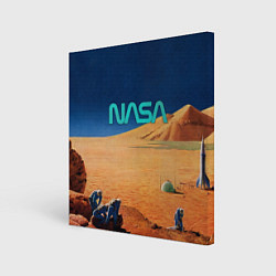 Холст квадратный NASA on Mars, цвет: 3D-принт