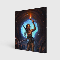 Картина квадратная Tomb Raider: Cave