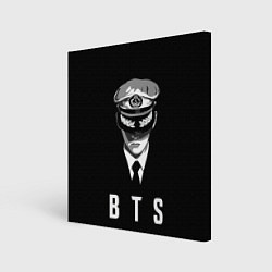 Холст квадратный BTS Captain, цвет: 3D-принт