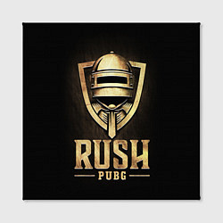 Холст квадратный Rush PUBG, цвет: 3D-принт — фото 2