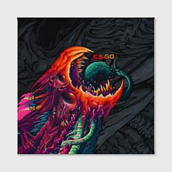 Холст квадратный CS:GO Hyper Beast Original, цвет: 3D-принт — фото 2