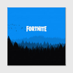 Холст квадратный Fortnite: Sky Forest, цвет: 3D-принт — фото 2
