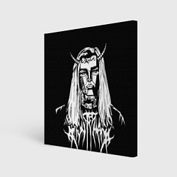 Холст квадратный Ghostemane: Devil, цвет: 3D-принт