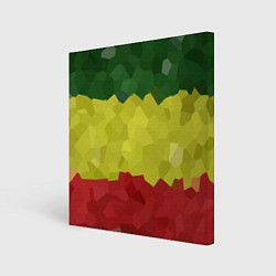Холст квадратный Эфиопия, цвет: 3D-принт