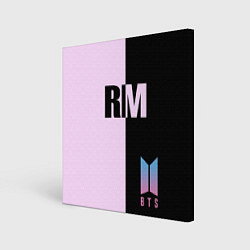 Холст квадратный BTS RM, цвет: 3D-принт