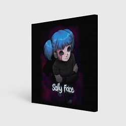 Холст квадратный Sally Face: Lonely, цвет: 3D-принт