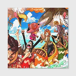 Холст квадратный One Piece, цвет: 3D-принт — фото 2