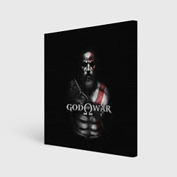 Холст квадратный God of War, цвет: 3D-принт