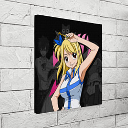 Холст квадратный Fairy Tail: Lucy, цвет: 3D-принт — фото 2