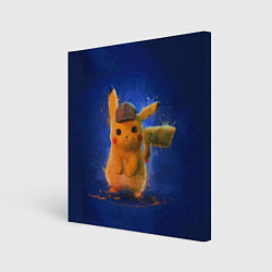 Холст квадратный Pika Pika, цвет: 3D-принт