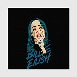 Холст квадратный Billie Eilish, цвет: 3D-принт — фото 2