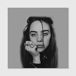 Холст квадратный BILLIE EILISH, цвет: 3D-принт — фото 2