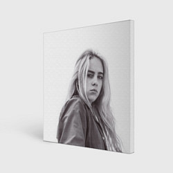 Холст квадратный BILLIE EILISH, цвет: 3D-принт