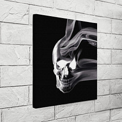 Холст квадратный Wind - smoky skull, цвет: 3D-принт — фото 2