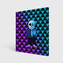 Холст квадратный UNDERTALE, цвет: 3D-принт