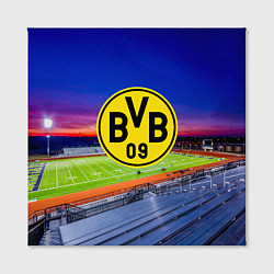 Холст квадратный FC Borussia, цвет: 3D-принт — фото 2