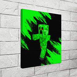 Холст квадратный MINECRAFT, цвет: 3D-принт — фото 2