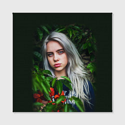 Холст квадратный BILLIE EILISH, цвет: 3D-принт — фото 2