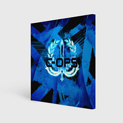Холст квадратный C-OPS, цвет: 3D-принт