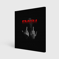 Холст квадратный EMINEM, цвет: 3D-принт