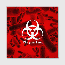 Холст квадратный PLAGUE INC, цвет: 3D-принт — фото 2