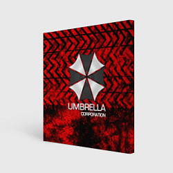 Холст квадратный UMBRELLA CORP, цвет: 3D-принт