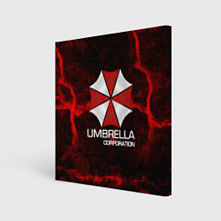 Холст квадратный UMBRELLA CORP, цвет: 3D-принт