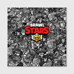 Холст квадратный BRAWL STARS, цвет: 3D-принт — фото 2