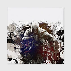 Холст квадратный Assassins Creed, цвет: 3D-принт — фото 2