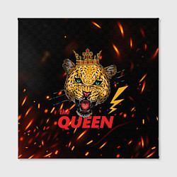 Холст квадратный The Queen, цвет: 3D-принт — фото 2