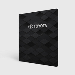 Холст квадратный TOYOTA, цвет: 3D-принт