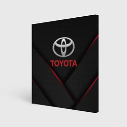 Холст квадратный TOYOTA, цвет: 3D-принт