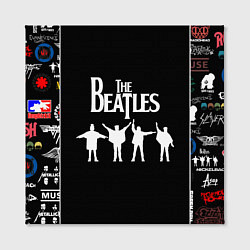 Холст квадратный Beatles, цвет: 3D-принт — фото 2