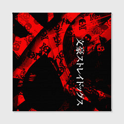 Холст квадратный Bungou Stray Dogs, цвет: 3D-принт — фото 2