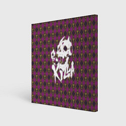 Холст квадратный Killer Queen, цвет: 3D-принт