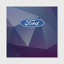 Холст квадратный Ford, цвет: 3D-принт — фото 2