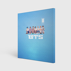 Холст квадратный BTS, цвет: 3D-принт