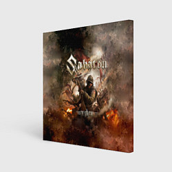 Холст квадратный Sabaton, цвет: 3D-принт