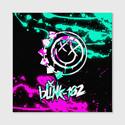 Холст квадратный Blink-182 6, цвет: 3D-принт — фото 2