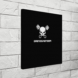 Холст квадратный Grenzgaenger, цвет: 3D-принт — фото 2
