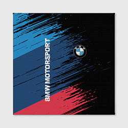 Холст квадратный BMW MOTORSPORT, цвет: 3D-принт — фото 2