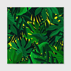 Холст квадратный В джунглях, цвет: 3D-принт — фото 2