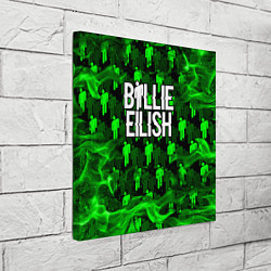Холст квадратный BILLIE EILISH, цвет: 3D-принт — фото 2
