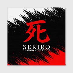 Холст квадратный Sekiro: Shadows Die Twice 12, цвет: 3D-принт — фото 2