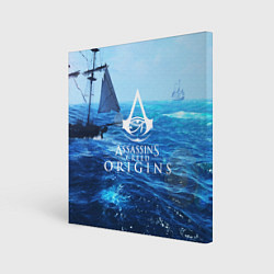 Холст квадратный Assassin’s Creed, цвет: 3D-принт