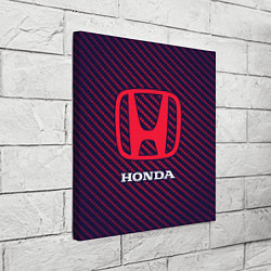 Холст квадратный HONDA ХОНДА, цвет: 3D-принт — фото 2